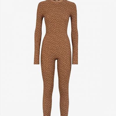 fendi skims hosiery|SKIMS Fendi jumpsuit.